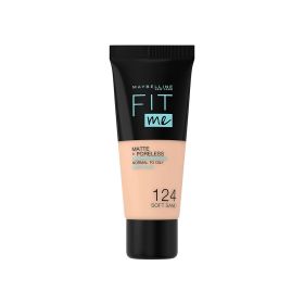 Maybelline Fit Me Matporeless 124 Softsand