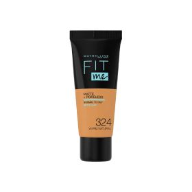 Maybelline Fit Me Foundation Mattetube Nuzamo 324 Warm 