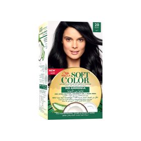 Wella Soft Color Kit 20 Black Hair Color