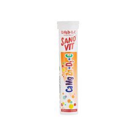 Sanovit Camgzn + D3 + C Lemon Effervescent Tablets