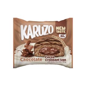 Karuzo Croissant Bun With Cocoa Chocolate Filling