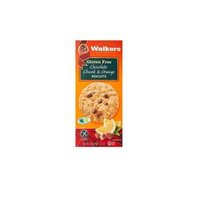 Walkers Gluten Free Chocolate Chunk and Orange Biscuits