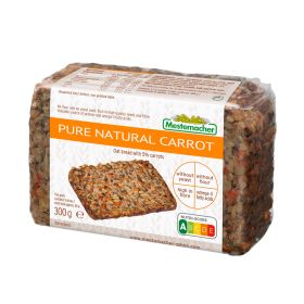 Mestemacher Pure Natural Carrot Oat Bread