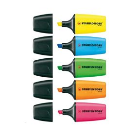 Stabilo Bosss 5 Colours Mini Highlighters