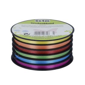 Trishi Gift Ribbon Multi Coil Sort 6 Colors