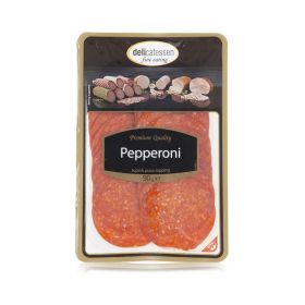 Delicatessen Fine Eating Premium Pizza Pepperoni (Non Halal)