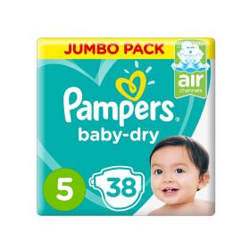 Pampers Antibacterial Value Pack Junior Size 5