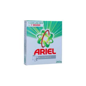 Ariel Automatic Concentrated Detergent Powder For Front & Top Load 260GM