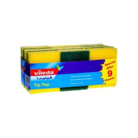 Vileda Tip Top Med Foam Dishwashing Scourer