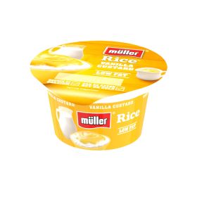 Muller Rice Vanilla Custard Low Fat Pudding Desserts