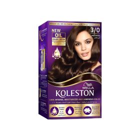 Wella Koleston Kit 3/0 Dark Brown Oil Color Cream