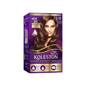 Wella Koleston Kit 5/0 Light Brown Oil Color Cream