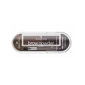 Essence Brow Powder Set 02 Dark & Deep Brown