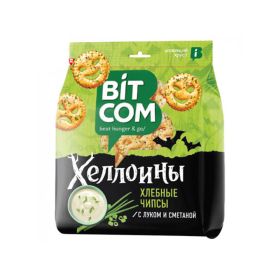 Bitcom Helloiny Bread Chips With Onion & Sour Cream