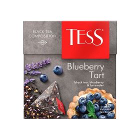 Tess Black Tea Blueberry Tart