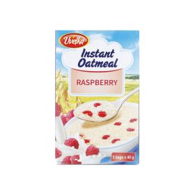 Uvelka Raspberry & Cream Flavor Instant Oatmeal