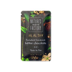Nature's Own Factory Handmade Buckwheat Bitter Chocolate 61%