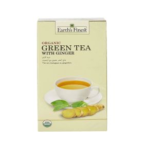 Earth's Finest Organic Green Tea With Ginger