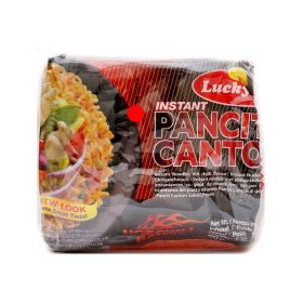 Lucky Me Pancit Canton Hot Chili Instant Noodles