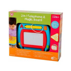 Playgo 2 In 1 Telephone And Magic Board