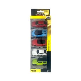 MSZ 1:64 Diecast Metal Toy Cars Set Assorted