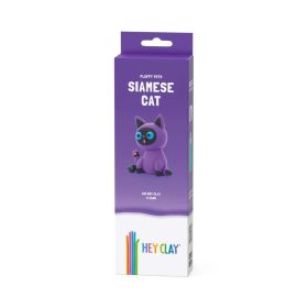 Hey Clay Fluffy Pets Siamese Cat Air-Dry Clay