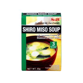 S&B Instant Soy Bean Soup White Miso