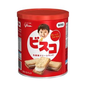 Glico Bisco Milk Cream Biscuit Sandwich