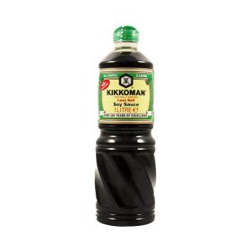 Kikkoman Naturally Brewed Less Salt Soy Sauce