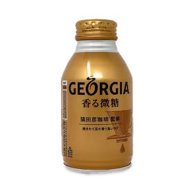 Georgia Black Coffee Less Sugar 260 ml