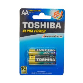 Toshiba AA Super Alkaline Alpha Power Batteries