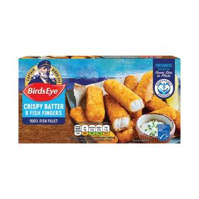 Birds Eye Crispy Battered Fish Fingers