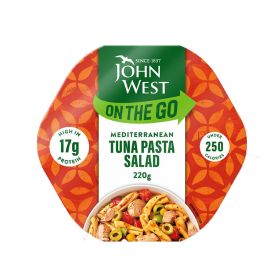 John West On The Go Light Mediterranean Tuna Pasta Salad