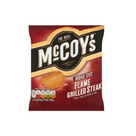 McCoy's Flame Grilled Steak Ridge Cut Chips