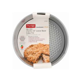 Prestige Loose Base Round Cake Pan 10