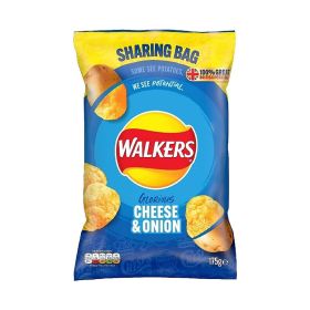 Walkers Cheese & Onion Flavored Chips