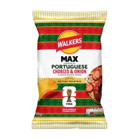 Walkers Max Portuguese Chorizo & Onion Potato Chips