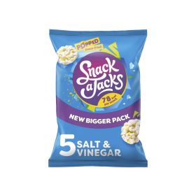  Snack A Jacks Salt & Vinegar Flavour Crispy Rice and Corn Snack