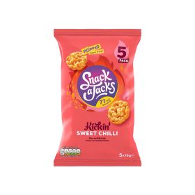  Snack A Jacks Kickin Sweet Chilli Flavour Crispy Rice and Corn Snack