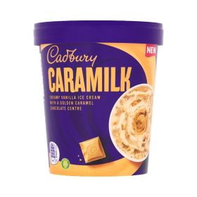 Cadbury Caramilk Creamy Vanilla Ice Cream