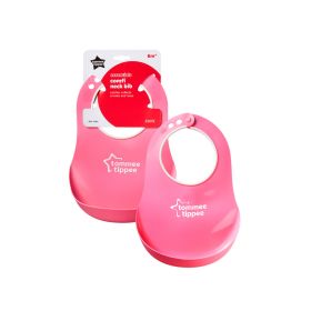 Tommee Tippee Essentials Comfi Neck Catch Bib Assorted