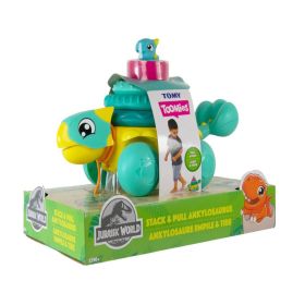 Tomy Toomies Jurassic World Stack & Pull Ankylosaurus Toy