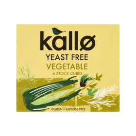 Kallo Yeast Free Vegetable Stock Cubes