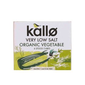 Kallo Organic Low Salt Vegetable Stock Cubes