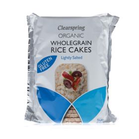 Clearspring Organic Wholegrain Lightly Salted Rice Cakes