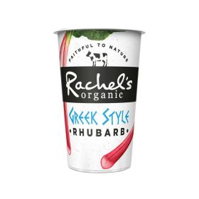 Rachel's Organic Greek Style Rhubarb Yogurt