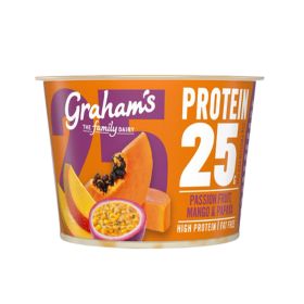 Grahams 25g Protein Mango & Papaya Fat Free Yogurt