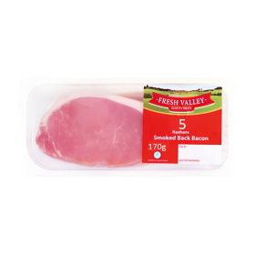 Fresh Valley Smoked Back Bacon (Non Halal)