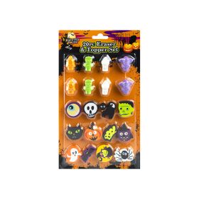 Halloween Eraser + Topper Set