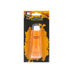 Halloween Spooky Face Cream Orange